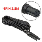 4-Pin Male to Female Reversing Camera Video Extension Cable for Car (Universal)