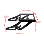 2X Up Mounting Luggage Rack Black for Harley Softail Sport Glide FLSB (2018–2021)