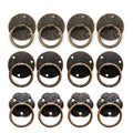 Set of 12 Antique Door Handle Rings for Jewelry Box Cabinet Drawer (20mm)