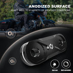 CNC Horn Relocation Plate for Harley Street Glide FLHX FLHXS CVO FLHXSE (2014–2023)