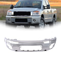 Split Front Bumper with Fog Light Holes for Nissan Titan (2004–2015)