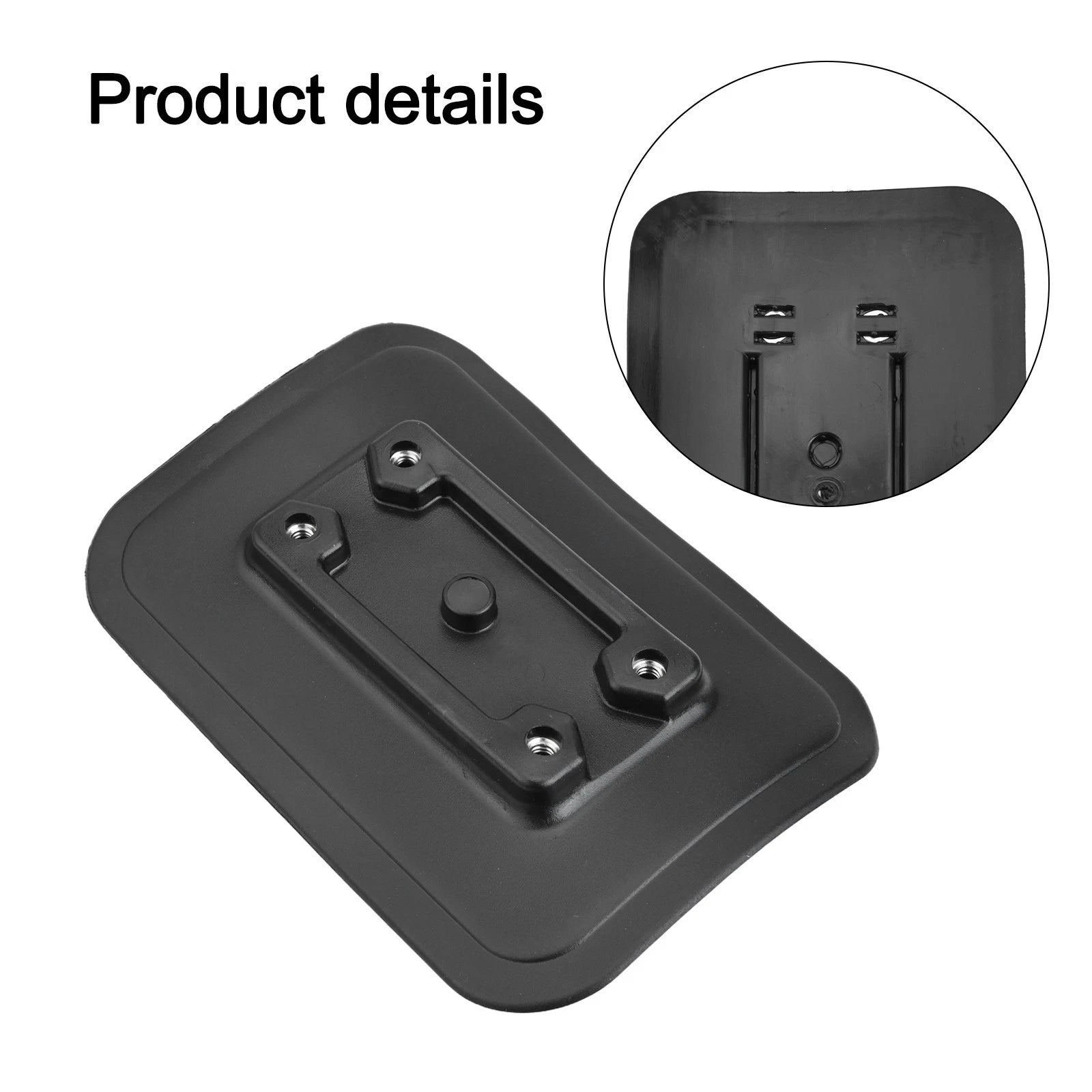 Inflatable Boat Fishing Bracket Base Mount for Fish Finder & Rod Holder
