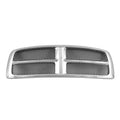 Replacement Chrome/Ready to Paint Plastic Front Grille (See compatibility Chart)