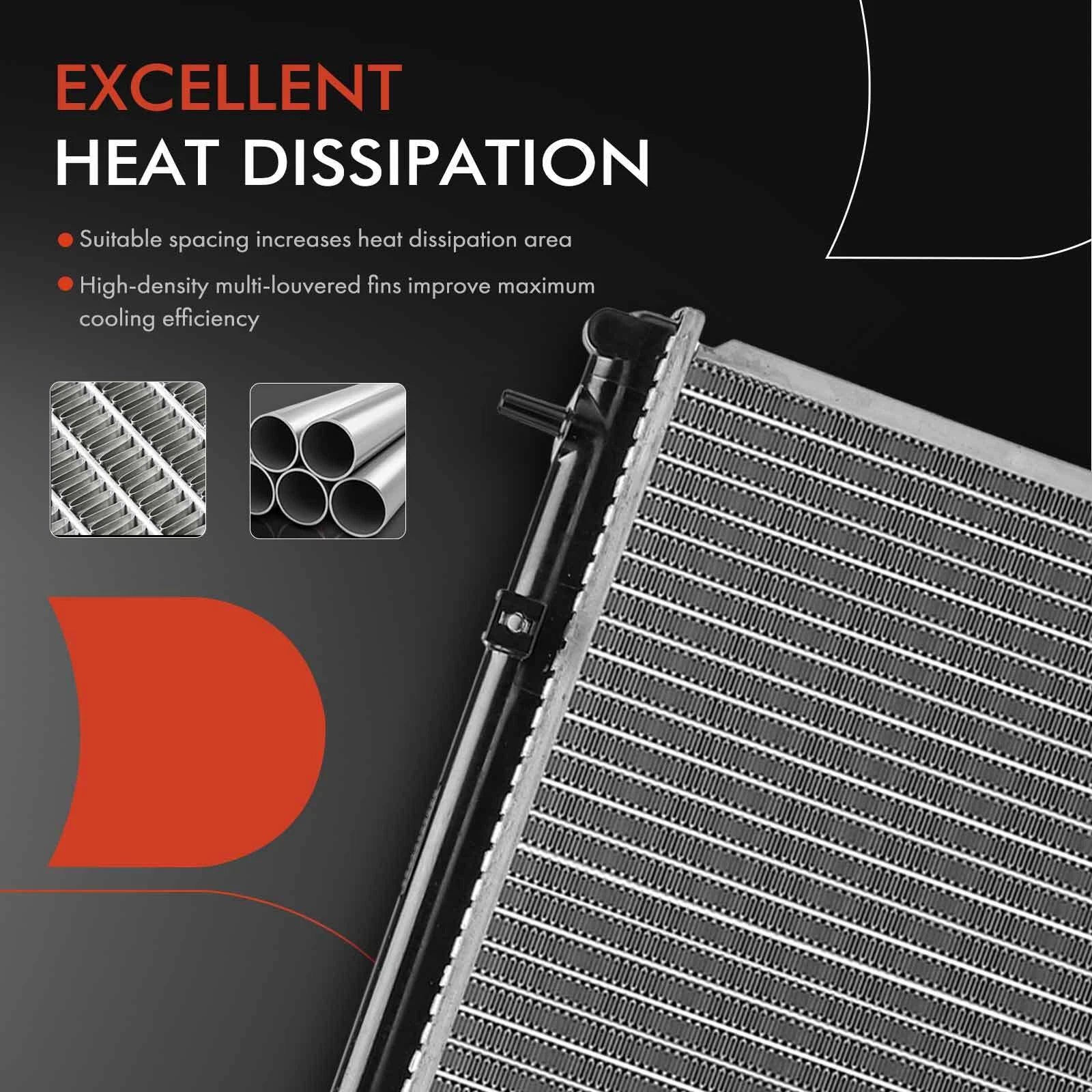 Aluminum Radiator for Subaru Outback Legacy (2010-2014)