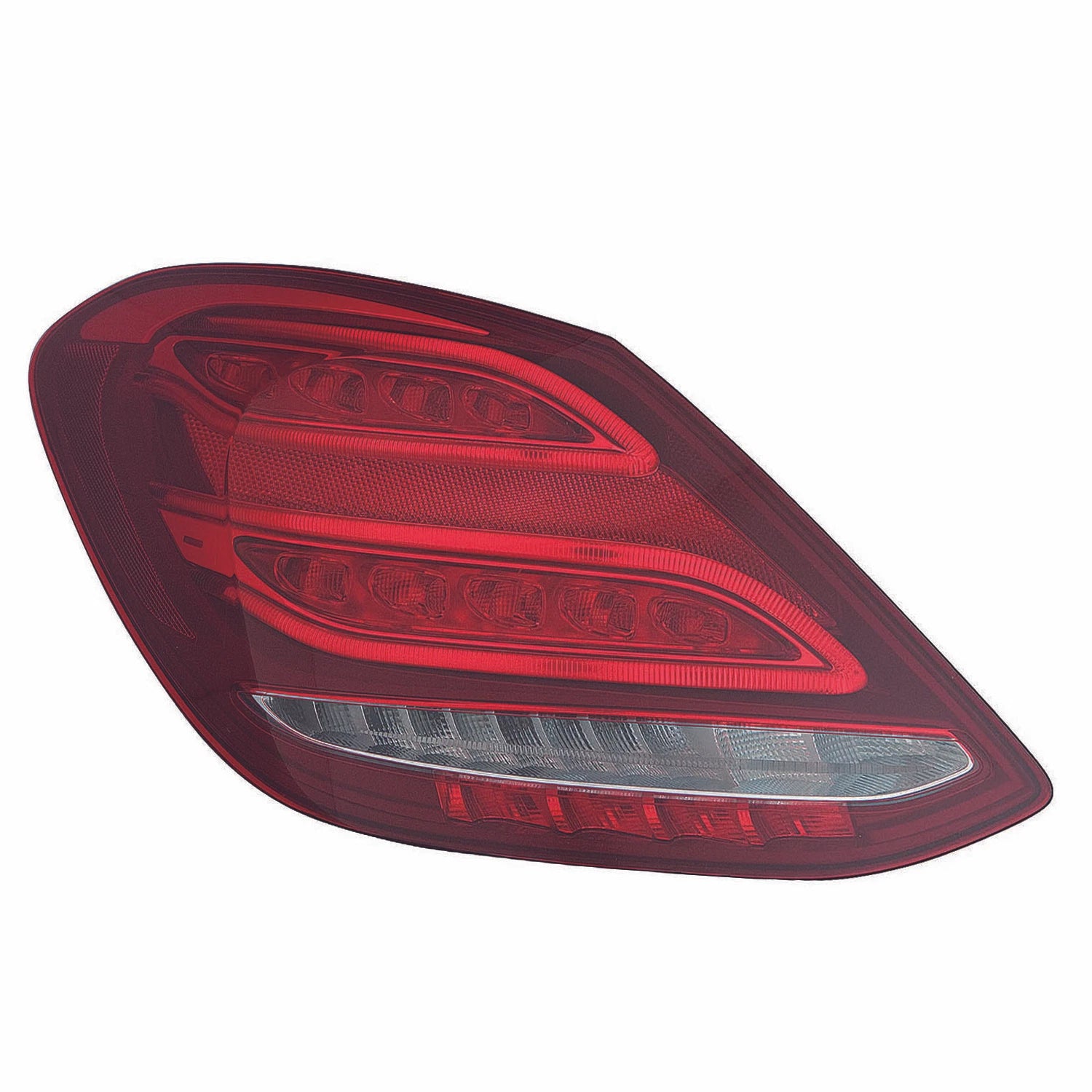 Replacement Driver Side Tail Light Assembly w LED for Honda Civic (2016–2021)