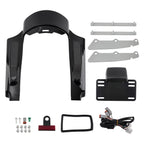 Rear Mud Flaps for Harley CVO Street Glide FLHXSE (2010–2012)