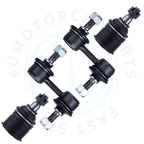 Set of 4 Lower Ball Joints & Sway Bar Links for Honda CR-V (1997–2001)