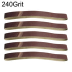 5pcs Sanding Belts 330mm x 10mm Aluminum Oxide Grit 60 for Wood Metal