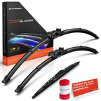 3Pcs Windshield Wiper Blades for Toyota Sequoia SUV (2014-2022)