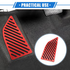 Car Foot Rest Pedal Cover Pad for Toyota Corolla (2019–2020) Aluminum Alloy Red
