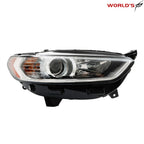 Right Side Headlight Assembly for Ford Fusion (2013–2016) Halogen Amber