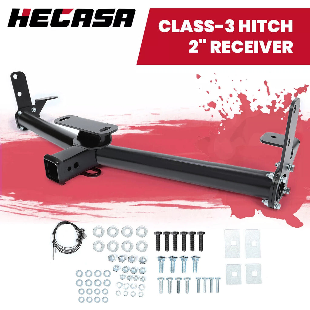 Trailer Hitch Receiver 2" Class 3 for Equinox Terrain Vue Torrent (2002–2017)