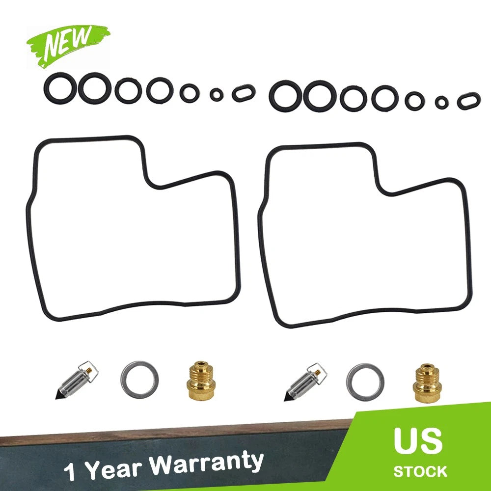 2X Carburetor Repair Kits for Honda VT750 Shadow Ace Deluxe Spirit (1998–2003)