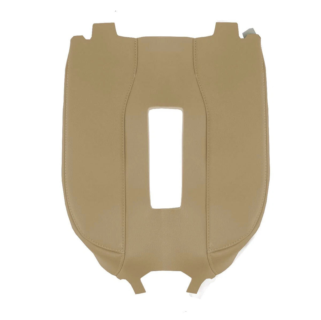 Leather Console Lid Bucket Cover for Chevrolet Silverado (2019–2020) Beige