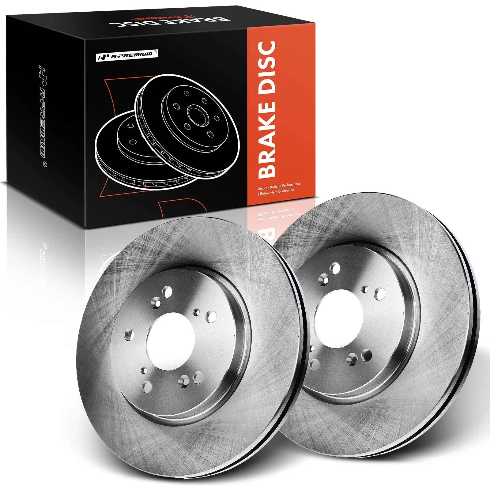 Front Disc Brake Rotors for Honda CR-V (2007–2016) Accord Crosstour RDX (2007–2012)