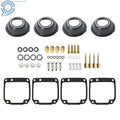 Set of 4 Carburetor Repair Kits for Yamaha XJ550 Maxim (1981–1983)