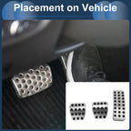 Manual Footrest Pedals Cover for Mercedes Benz ML500 (2006-2011)