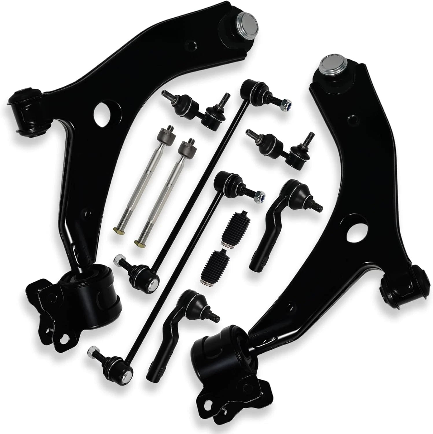 12Pcs Control Arm Set Suspension Kit for Mazda 3 (2004–2009)