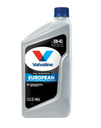 Full Synthetic SAE 5W-40 Motor Oil for European Vehicles (1 Quart)