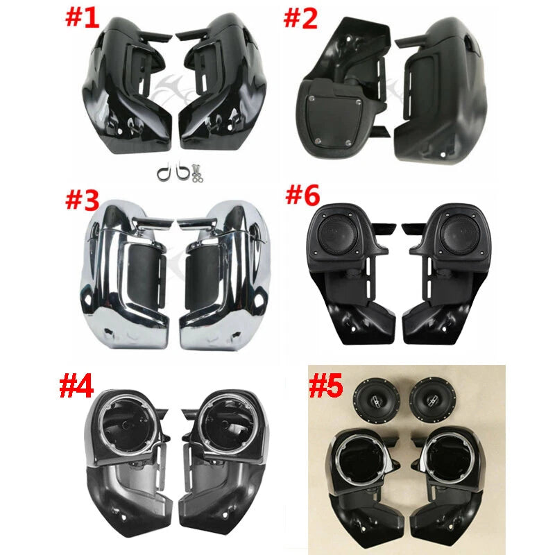 Lower Vented Leg Fairings for Harley Touring Electra Glide (1983–2013)