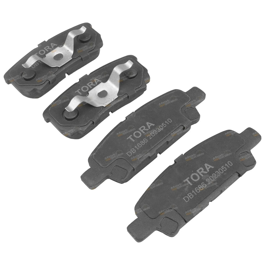Rear Disc Brake Pad Set for Mitsubishi Lancer Outlander (2002 - 2010)