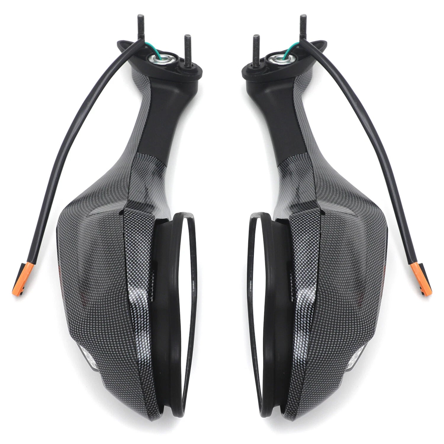 Gulf-Shape LED Turn Signal Rearview Mirror for Honda CBR1000RR (2017–2022)