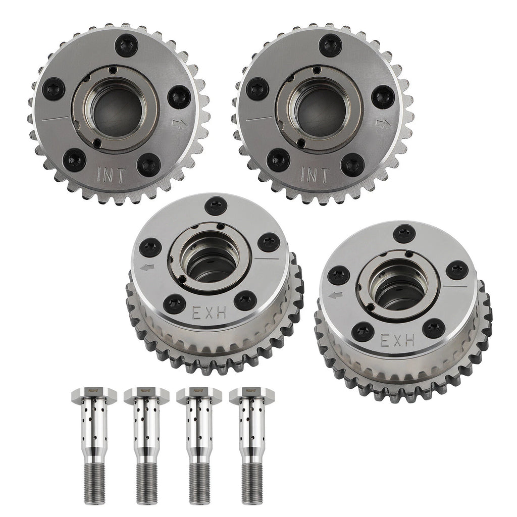 4X Cam Phasers & 4X Oil Control Valves for Chrysler Jeep Dodge Ram 3.6L (2011–2021)