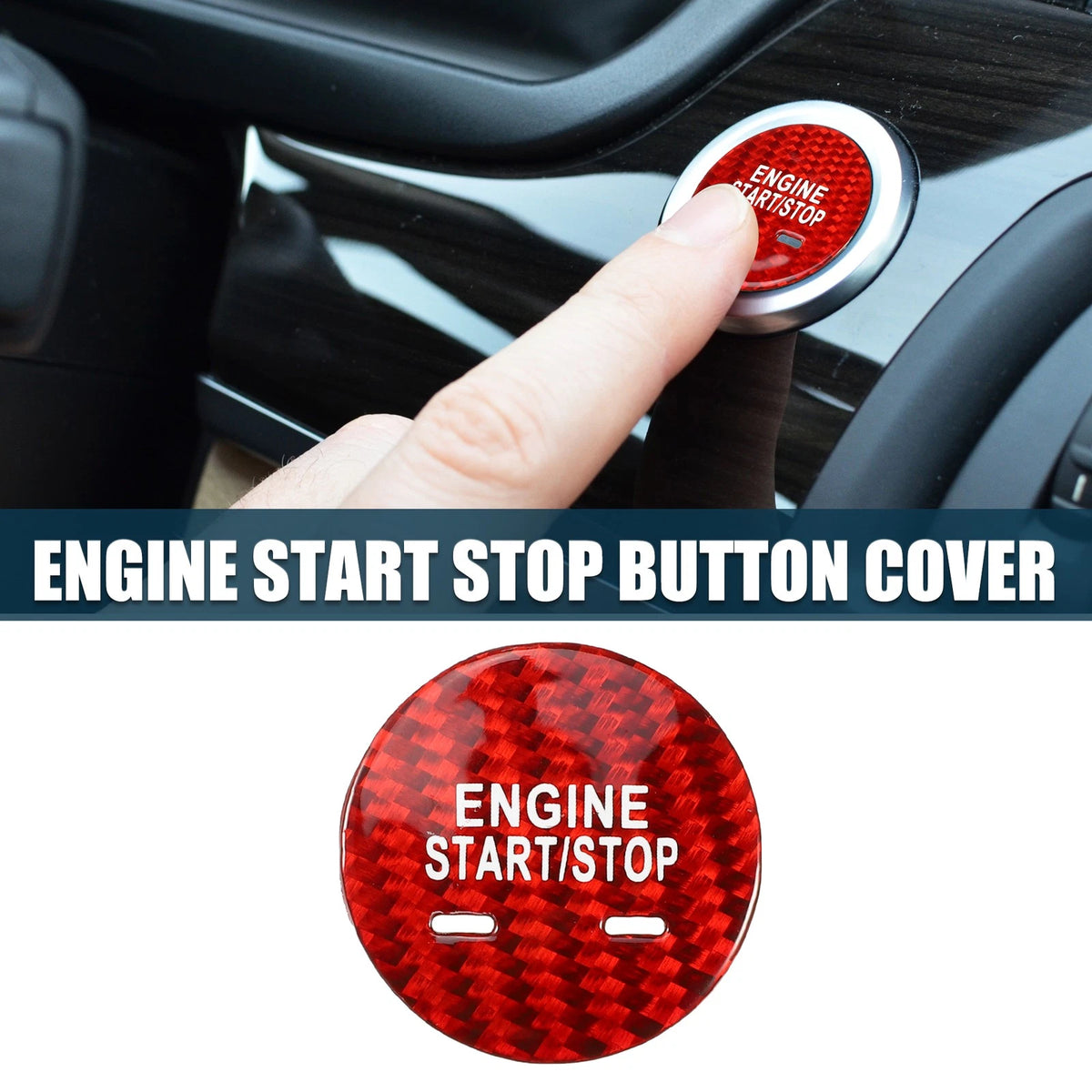 Engine Start Stop Button Cover for Chevrolet 