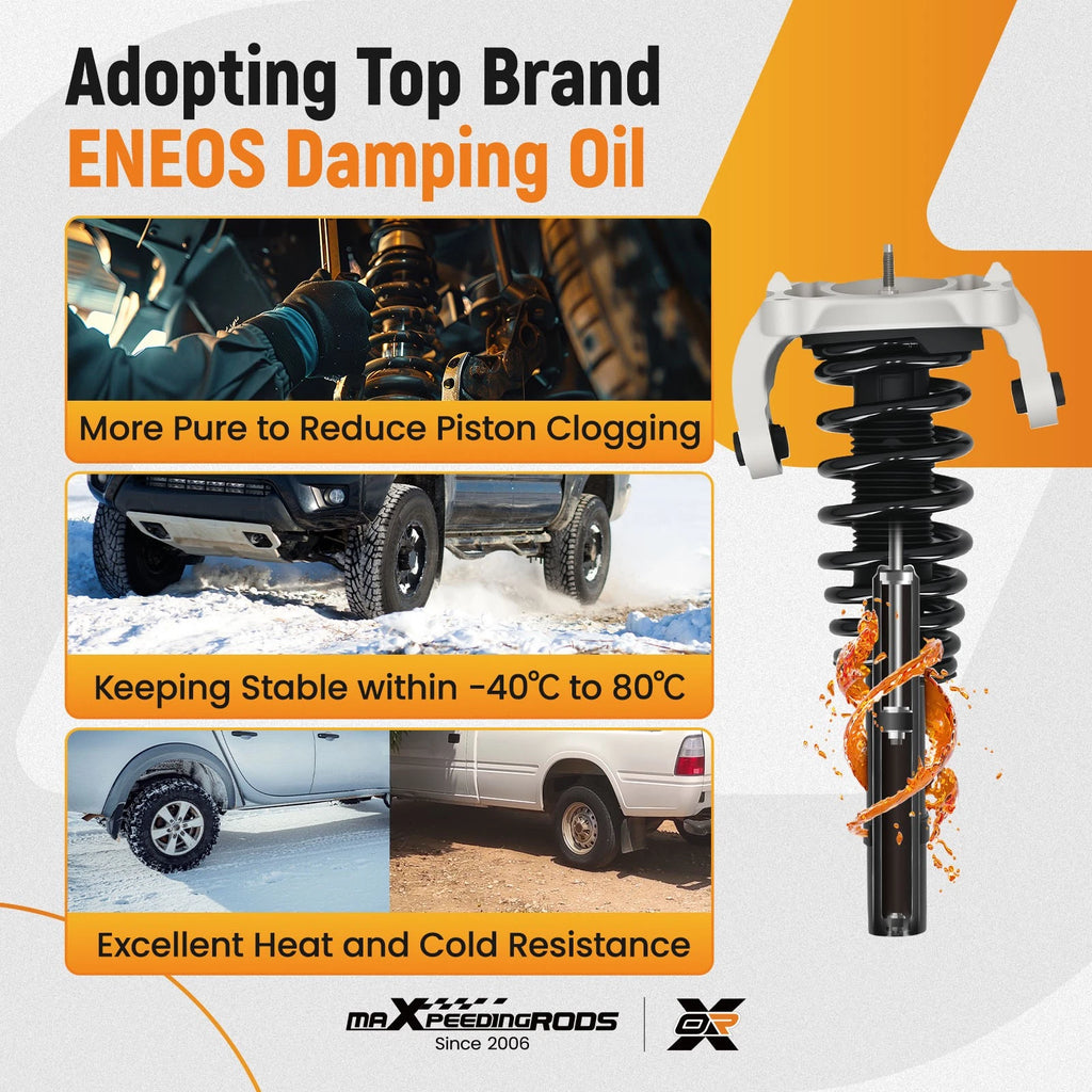2X Quick Complete Struts & Coil Springs for Dodge Stratus (1999–2006)