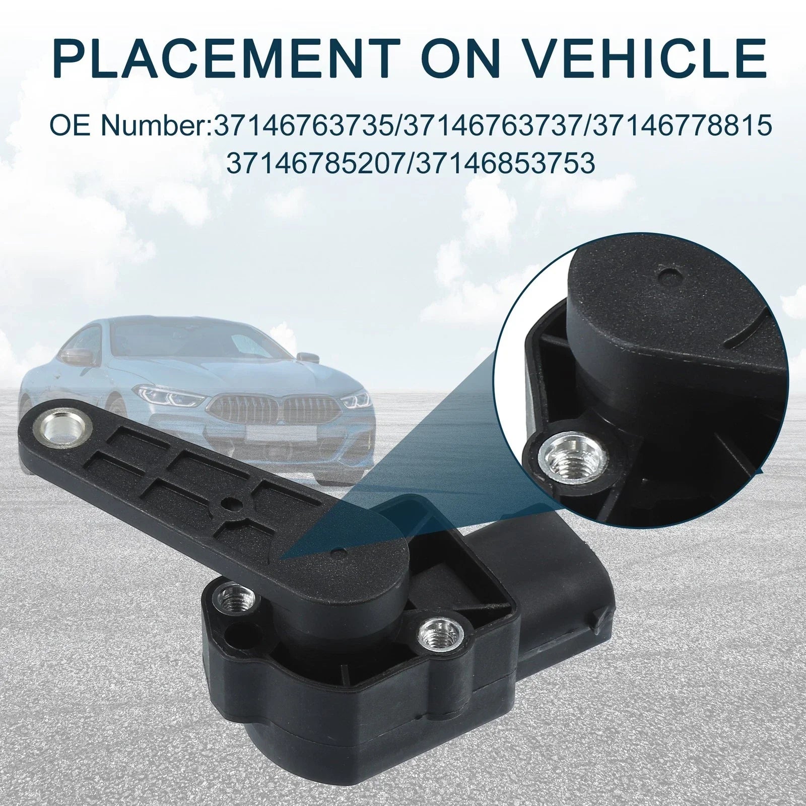 Air Suspension Ride Height Sensor for BMW 128i (2008 - 2013)