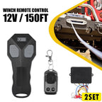 2X Wireless Winch Remote Control Kit for Car ATV SUV UTV (DC12V)