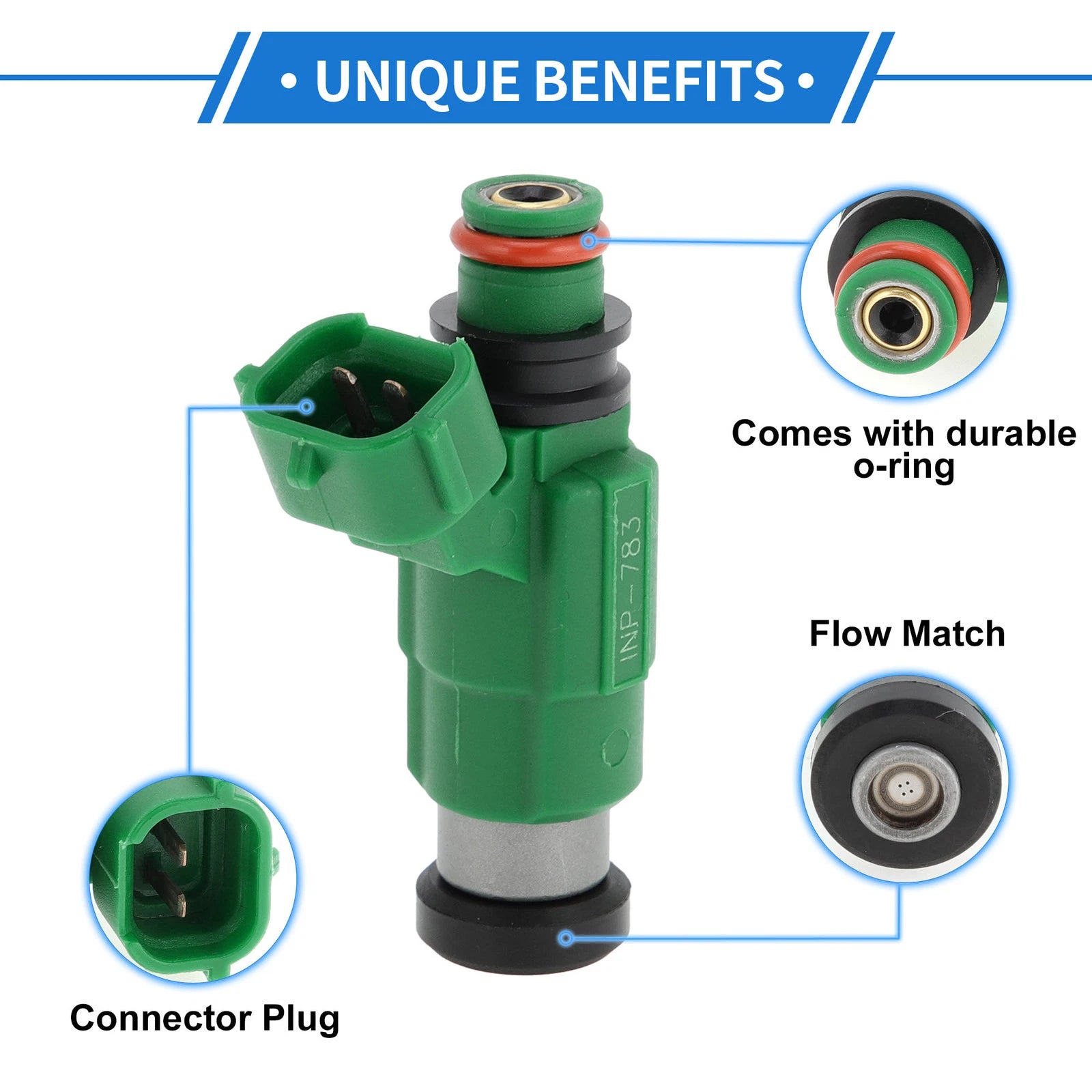 Fuel Injector FSJ2-13-250 for Mazda Protege5 2.0 (2002–2003)