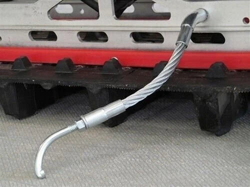 Duraflex Ice Scratchers for Polaris Snowmobiles (Reverse Compatible, Carbide Tips)