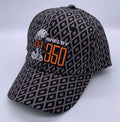 Licensed Shelby GT350 Hat Cap Diamond Design with Cobra Logo for Ford (1966–1966)