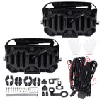80W LED Fog Lights for Motorcycle ATV UTV SUV (Universal)