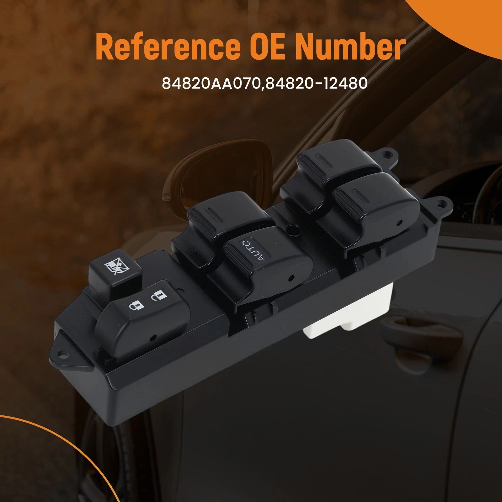 Electric Power Window Switch for Toyota Camry XLE (2002–2006) 84820-12480