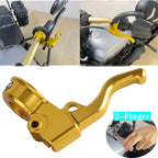 2 Finger Gold Clutch Lever for Harley Dyna Wide Glide FXDWG (2006-2017)