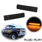 Amber LED Side Marker Indicator Lights for Jeep Cherokee CJ5/CJ6/CJ7/J10/J20
