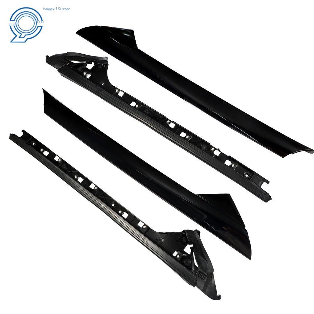 Set of 2 Windshield A-Pillar Molding Trim for Ford Explorer (2011-2019)