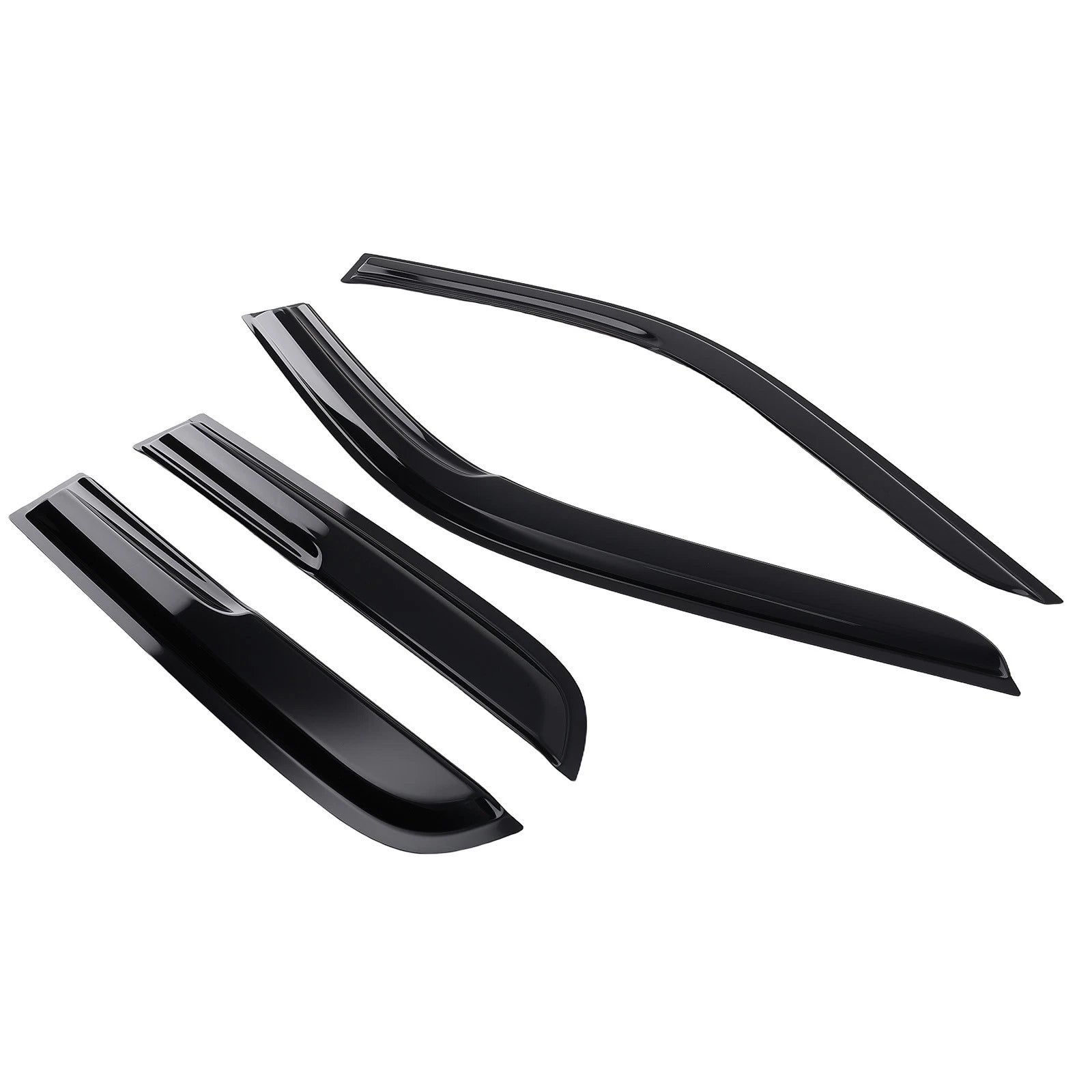 Set of 4 Acrylic Rain Guards for Honda CR-V (2002–2006) Window Deflectors