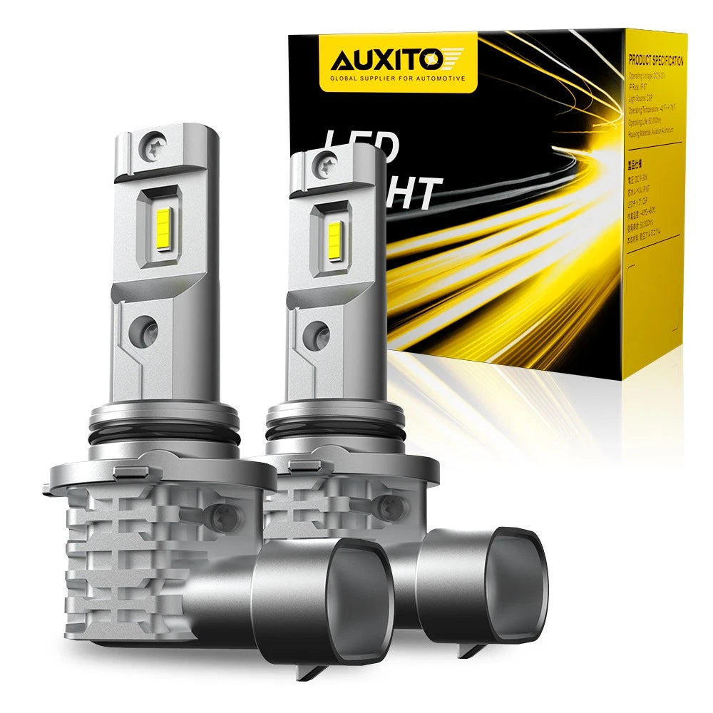 Set of 2 LED Headlight Bulbs for AUX 9006 HB4 (Low Beam)