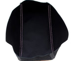 Console Armrest Cover for Lexus IS300 (2001–2005) Carbon Fiber Pink Stitch