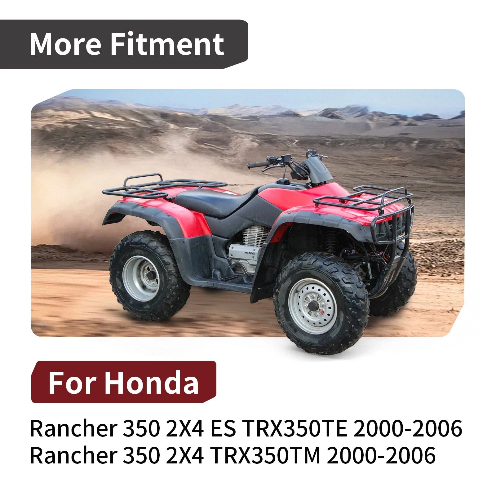Front Brake Drum & Seal for Honda ATV Rancher 350 (2000-2006)
