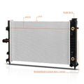 Aluminum Cooling Radiator for Pontiac GTO (2005–2006) DPI-2987