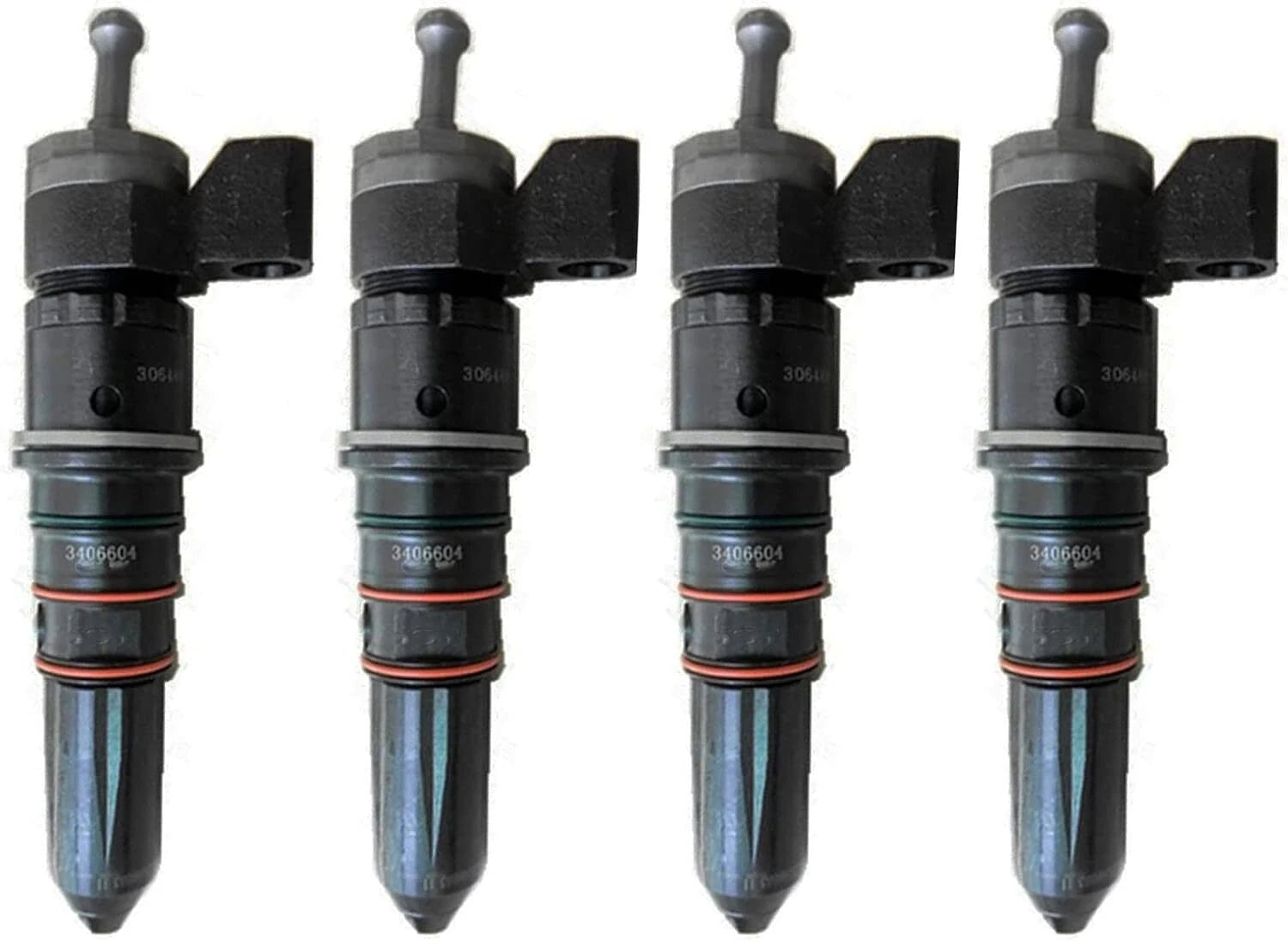 4X Fuel Injector 3406604 for Cummins M11 QSM11 ISM11 K19 (1990–2007)