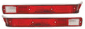 Tail Light Lamp Lens Set Replacement for Pontiac GTO (1972)