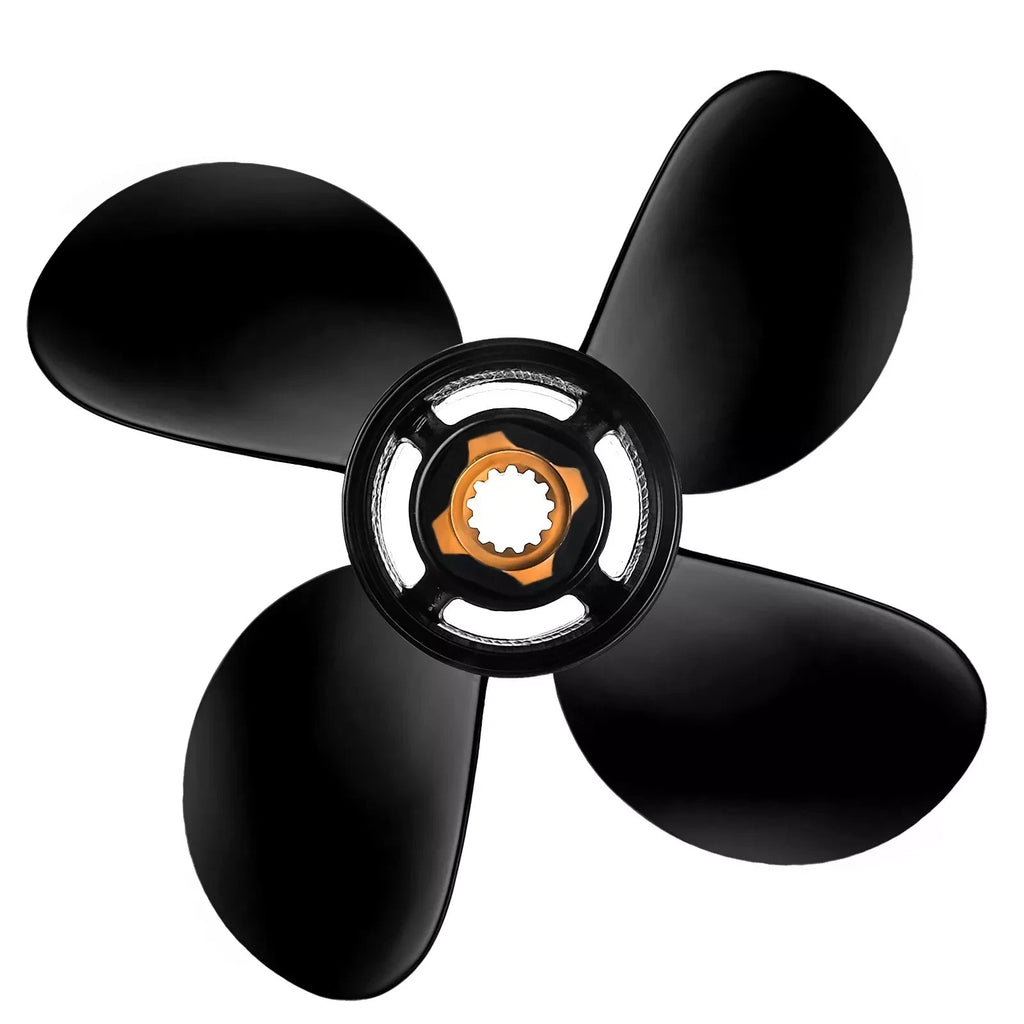 10.1 x 14 Outboard Boat Propeller for Mercury Engines (25-60HP) 4 Blades 13 Tooth