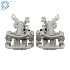 Set of 2 Rear Brake Calipers w/ Bracket for Ford Fusion Mazda 6 (2006–2013)