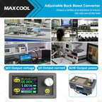 DC 36V 5A 80W Adjustable Power Supply Buck Boost Converter for CNC (N/A)