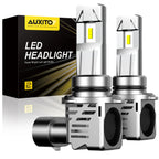 Set of 2 AUXITO 9006 HB4 M3 24000LM LED Headlight Bulbs 6500K 120W for